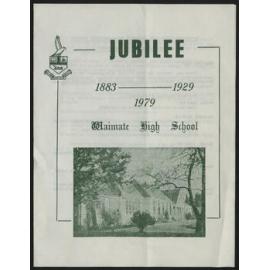 Waimate High School Jubilee programme 1979