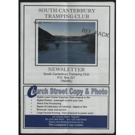 Oct 2011 South Canterbury Tramping Club newsletter
