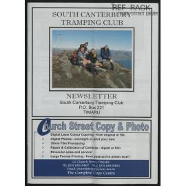 Nov 2011 South Canterbury Tramping Club newsletter