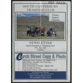 Dec 2011 South Canterbury Tramping Club newsletter