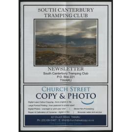 Apr 2013 South Canterbury Tramping Club newsletter