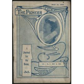 The Pioneer Vol 1 No 2 May 1905