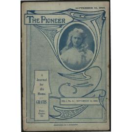 The Pioneer Vol 1 No 6 Sep 1905