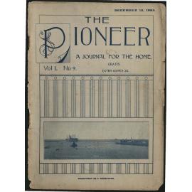 The Pioneer Vol 1 No 9 Dec 1905