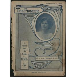 The Pioneer Vol 1 No 8 Nov 1905