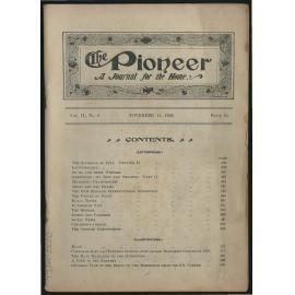 The Pioneer Vol 2 No 8 Nov 1906