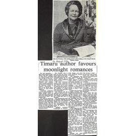 Timaru author favours moonlight romances