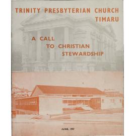 Trinity Presbyterian Church: a call to christian stewardship