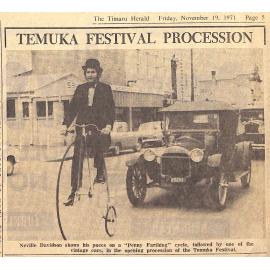 Temuka Festival Procession