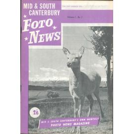 Mid & South Canterbury Foto News: Volume 1, Number 7 1962