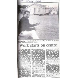 Work starts on centre