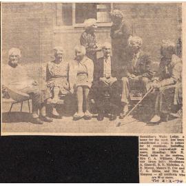 Oldest residents at Geraldine's Waihi Lodge