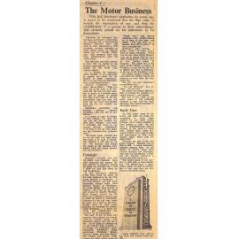 A Century With Morrison's of Geraldine: Chapter 4 - The Motor Business