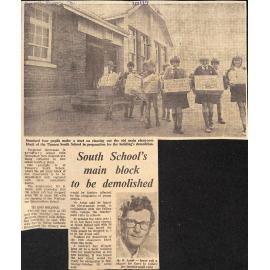 South School's main block to be demolished