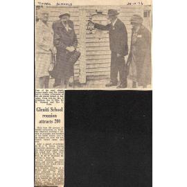 Gleniti School Reunion attracts 200