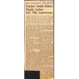 Former South School Pupils Gather For 75th Anniversary