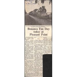 Bonanza Fun Day today at Pleasant Point