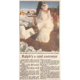 Ralph's a cool customer