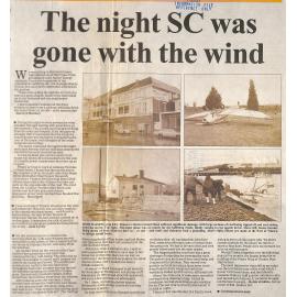 The night SC was gone with the wind