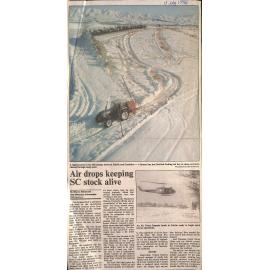 Air drops keeping SC stock alive