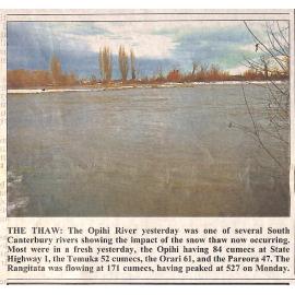 The thaw
