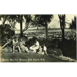 Caroline Bay from Benvenue Cliff Timaru NZ