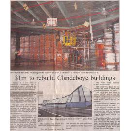 $1m to rebuild Clandeboye buildings