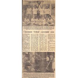 Claremont School centennial soon