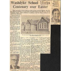Washdyke School Marks Centenary over Easter