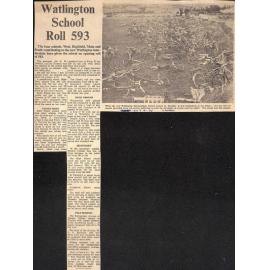 Watlington School Roll 593