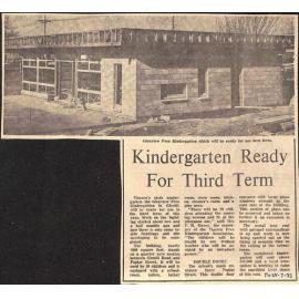 Kindergarten Ready For Third Term