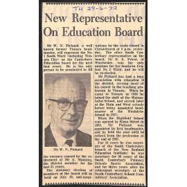 New Representative On Education Board