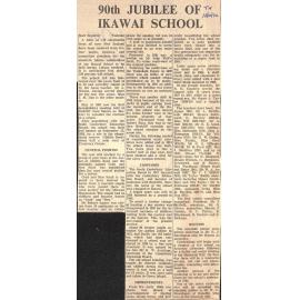 90th Jubilee of Ikawai School