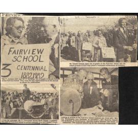Fairview School centenary celebrations