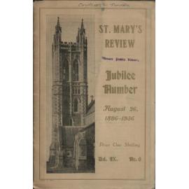 St Mary's Review: Jubilee number August 26, 1886-1936