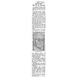 Obituary: Mr W F Forde