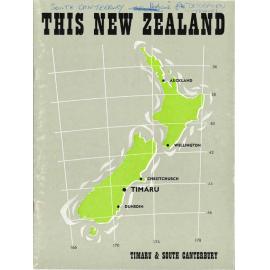 This New Zealand. Volume 1, number 9, Timaru & South Canterbury