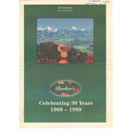 Barker's celebrating 30 years