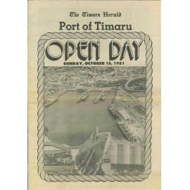 The Timaru Herald Port Supplement: Port of Timaru Open Day