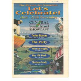 The Streets Are Complete, Let's Celebrate! Showcase South Canterbury 1999