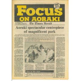 Timaru Herald Advertising Supplement: Focus On Aoraki