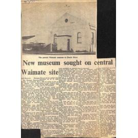 New museum sought on central Waimate site