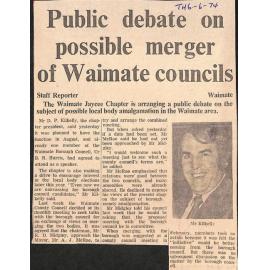 Public debate on possible merger of Waimate councils