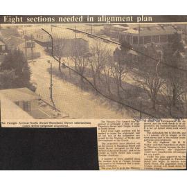 Eight sections need in alignment plan