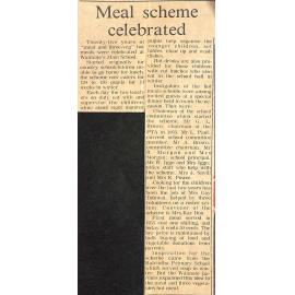 Meal scheme celebrated