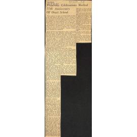 Geraldine: Three-day Celebrations Marked 77th Anniversary Of Orari School