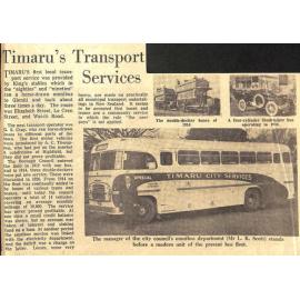 Timaru's Transport Services