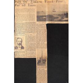 Port of Timaru Wreck-Free For 68 Years