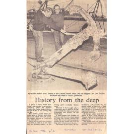 History from the deep