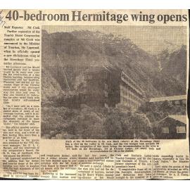 40-bedroom Heritage wing opens